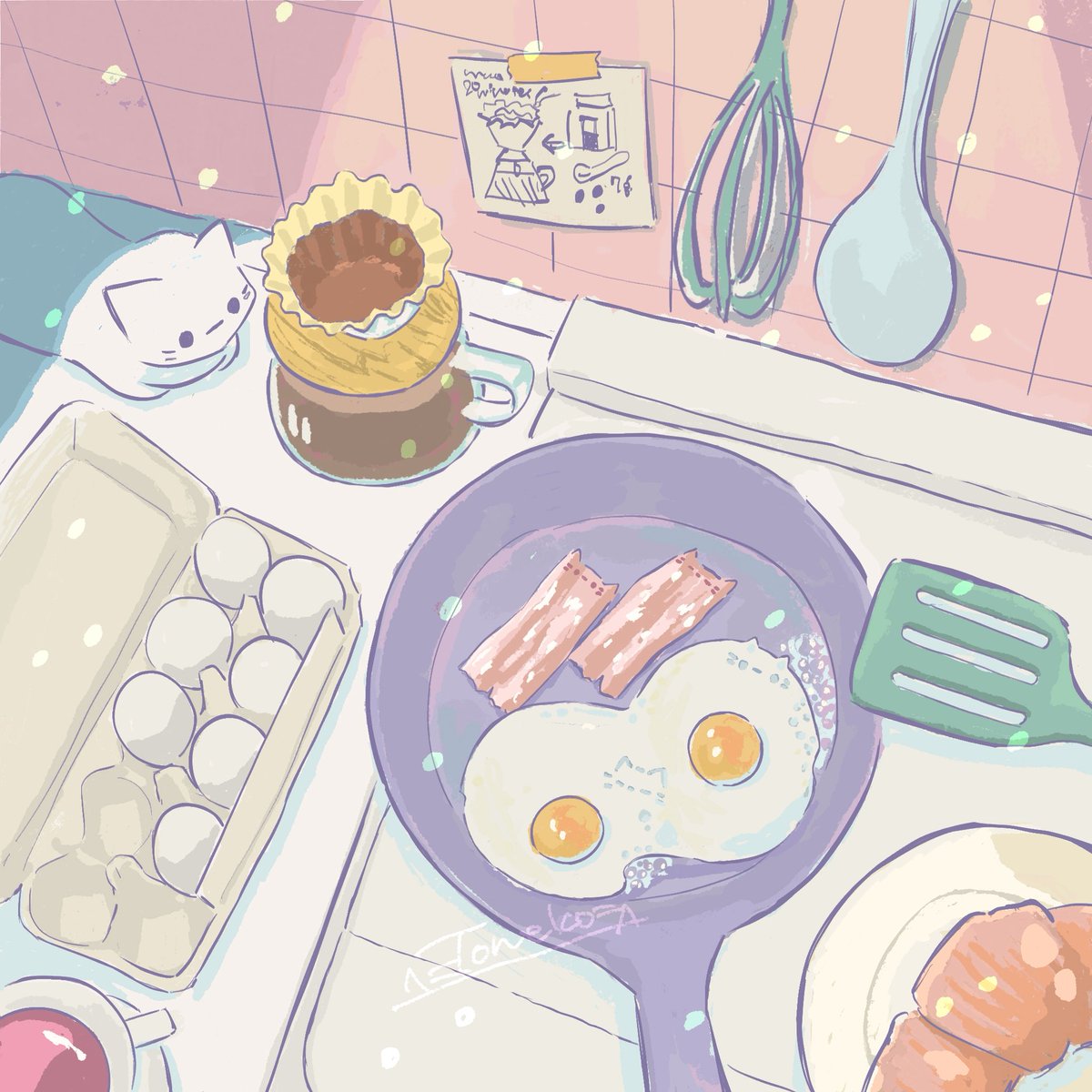 twins

#イラスト #illustration #食べ物イラスト #AdobeFresco