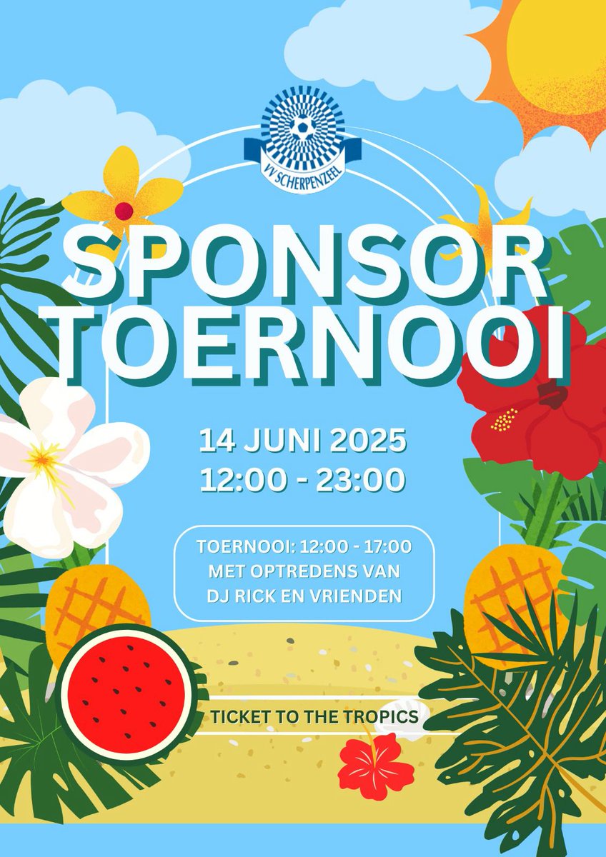 Zaterdag staat het jaarlijkse sponsortoernooi op het programma. Meer info over het toernooi en het feest ⤵️

facebook.com/share/p/19EU4J…