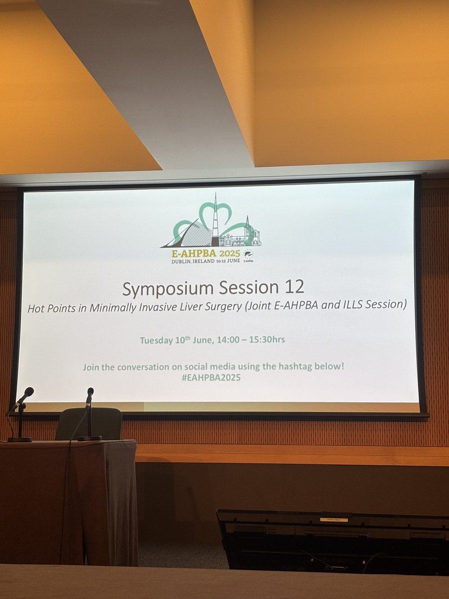 Ready to go!!!!
Excellent sesión just about to start with great friends!!
<a href="/liveRPancSurg/">Robert Sutcliffe</a> #EAHPBA25 <a href="/EAHPBA/">E-AHPBA</a> <a href="/IHPBA/">IHPBA</a> <a href="/ILLS_LAPLIVER/">ILLS</a>