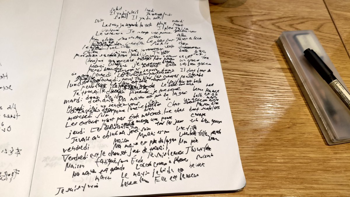 monacagokeart's tweet image. 今日のフランス語

#フランス語　#LearningFrench