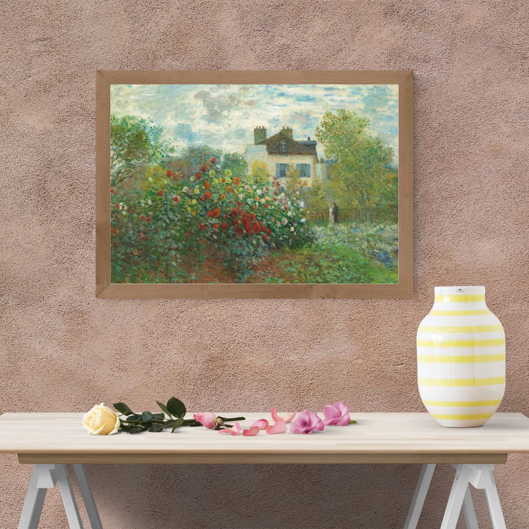 HistoricPictorx's tweet image. Art Print : Claude Monet, The Artist's Garden in Argenteuil (A Corner of The Garden with Dahlias), 1873 

historicpictoric.com/collections/mo… 

#HistoricPictoric #History #HistoricMaps #Vintage #WallArt #HistoryFacts #Art #Map