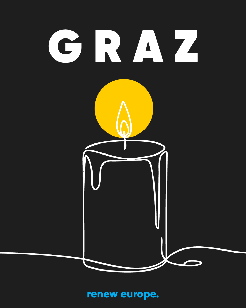We are deeply shocked by this morning's terrible attack at a school in Graz.

Our thoughts are with all the victims, their families, and the people of Austria during this tragic time.

Europe stands with Austria. 🇪🇺🇦🇹