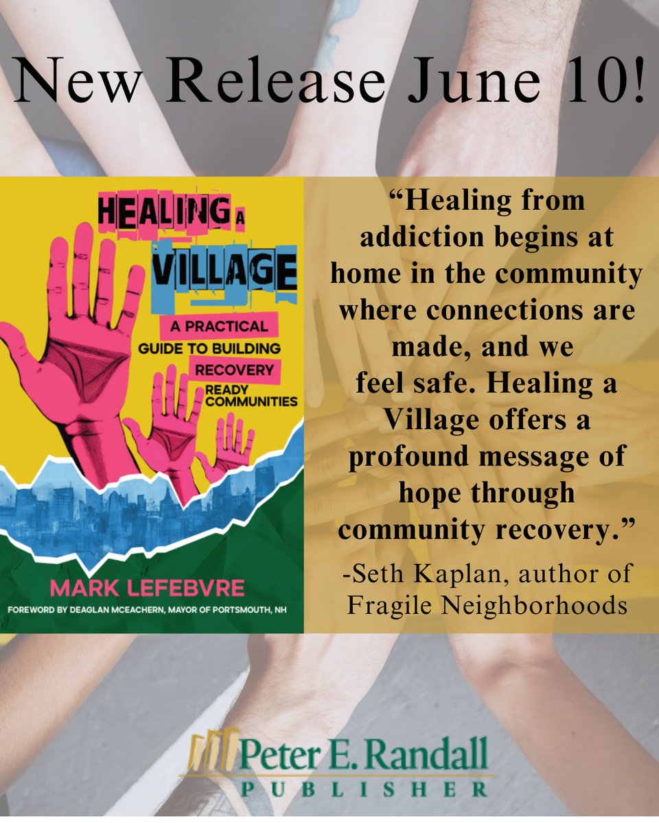 🙌 New Release Arriving TODAY — “Healing a Village” by Mark Lefebvre. A practical, powerful guide to building recovery-ready communities in the face of a national addiction crisis.

Don’t miss this essential read.
 👉 bit.ly/4l1oTZe