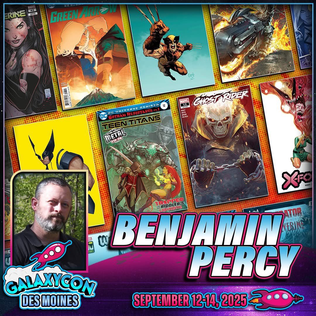 Brent Schoonover (@brentschoonover) on Twitter photo This September you can meet the creator’s of Devil’s Highway in Iowa for GalaxyCon Des Moines. Myself and <a href="/Benjamin_Percy/">Benjamin Percy</a> will both be at the show September 12th-14th. Hope to see you there! This September you can meet the creator’s of Devil’s Highway in Iowa for GalaxyCon Des Moines. Myself and <a href="/Benjamin_Percy/">Benjamin Percy</a> will both be at the show September 12th-14th. Hope to see you there!