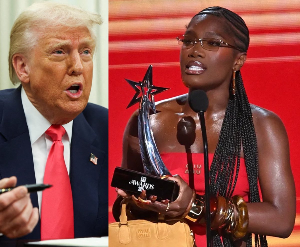 BREAKING: Music superstar Doechii wins Best Female Hop Hop Artist at the BET Awards and uses her acceptance speech to blast Donald Trump for his brutal ICE crackdowns in Los Angeles.

This one has MAGA world howling with rage...

"There are ruthless attacks that are creating fear