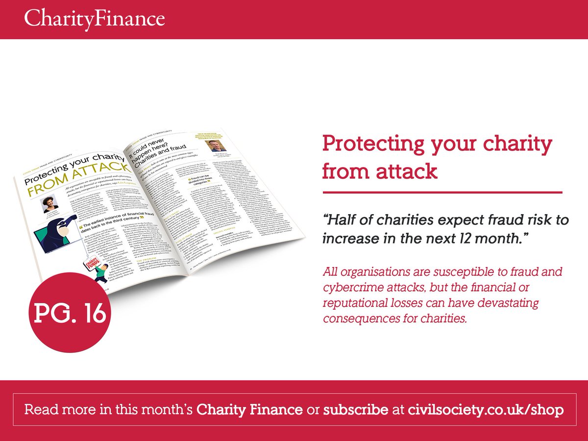In this month's issue, we look at how charities are just as susceptible to these cyberattacks, and what they can do to make themselves more resilient.
 
Read the full article by subscribing to Charity Finance here bit.ly/4koAjGs

#CharityFinance #cyberattack #cybercrime