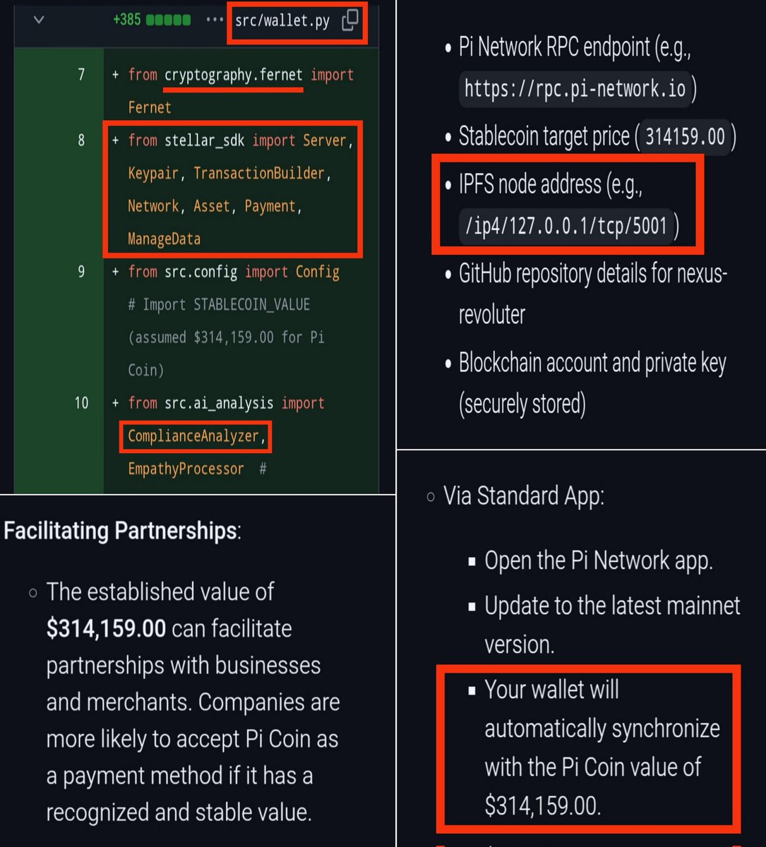 Dear,All True Pioneers..

I just want to remind you of the following points:

▪️Our Pi Wallet will always be connected to the Stellar SDK which includes Server,Key Pair,Transaction Builder,Network,Assets,Payment and Manage Data.

▪️Compliance Analyzer will ensure that your Wallet