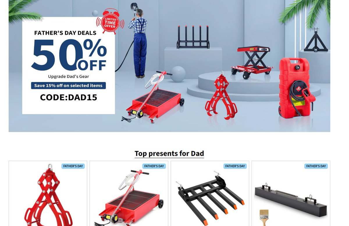 FPImages's tweet image. Upgrade Your Dad's Gear!
dpbolvw.net/click-10145483…