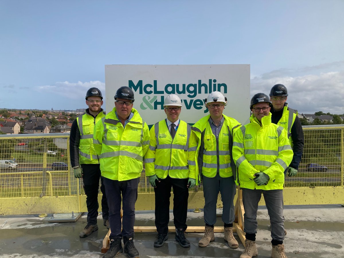 McLaughlin&Harvey (@official_mclh) on Twitter photo Last week, we celebrated topping out at Wester Hailes High School in Edinburgh.
Congratulations to the construction team and everyone involved in achieving this significant project milestone.
<a href="/SCAPEScotland/">SCAPE Scotland</a>
<a href="/Edinburgh_CC/">The City of Edinburgh Council</a>
#TeamSCAPE #BuildingTogetherUnlockingPotential Last week, we celebrated topping out at Wester Hailes High School in Edinburgh.
Congratulations to the construction team and everyone involved in achieving this significant project milestone.
<a href="/SCAPEScotland/">SCAPE Scotland</a>
<a href="/Edinburgh_CC/">The City of Edinburgh Council</a>
#TeamSCAPE #BuildingTogetherUnlockingPotential
