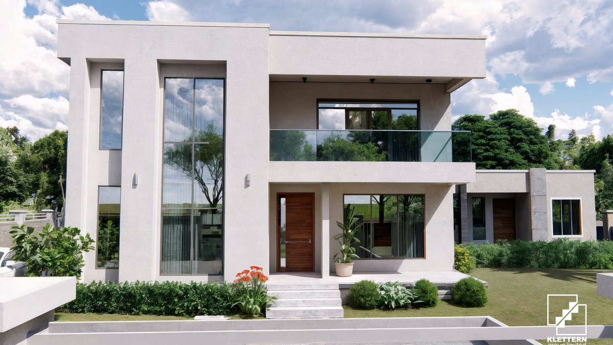 For this, we just elevated the client's dream into form — a contemporary 303sqm residence on a 100x100 plot, reimagined from concept to crafted space. Features include double-volume living, spatial flow from dining to kitchen, and 3 bedrooms designed for both privacy and comfort.