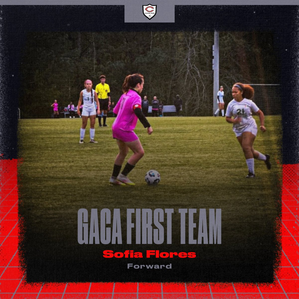 congratulations to Sofia Flores for making first team all state!