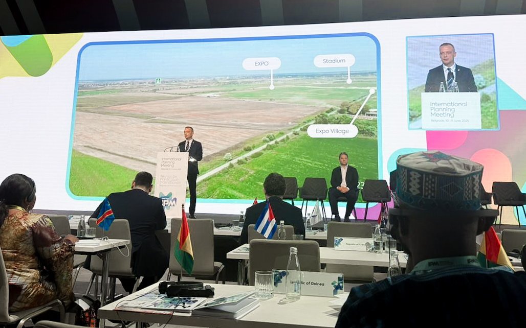 visitmaldivesco's tweet photo. MMPRC's CEO/MD, Mr. Ibrahim Shiuree attended the First International Planning Meeting 2025 organized by the Government Of Serbia, gaining key Insights into EXPO 2027 Belgrade. https://t.co/JMGUHLrxKT