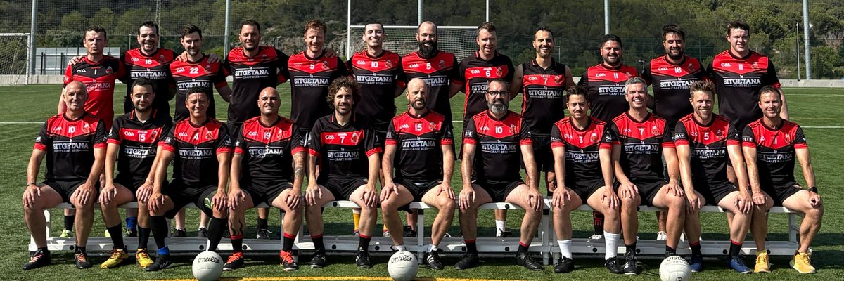 2024/5 Sitges Gaelic Football Club Squad #GAA #Sitges #GaelicFootball