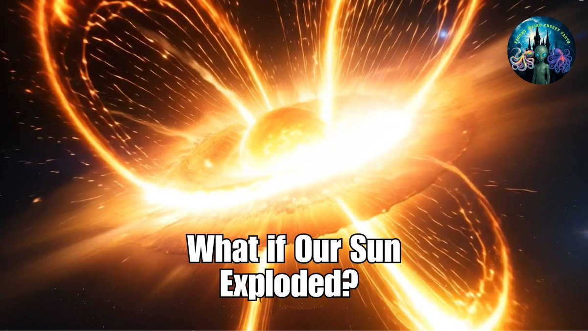 JdBooksforall's tweet image. youtu.be/hYlzOMOjhBk Watch this video! Releasing today at 3 PM! 

What would happen to Earth if the Sun exploded? Can that really happen? Remember to LIKE, SHARE, and Subscribe!

#sunexplodes #sunexplosion #whatif #nuclearfusion