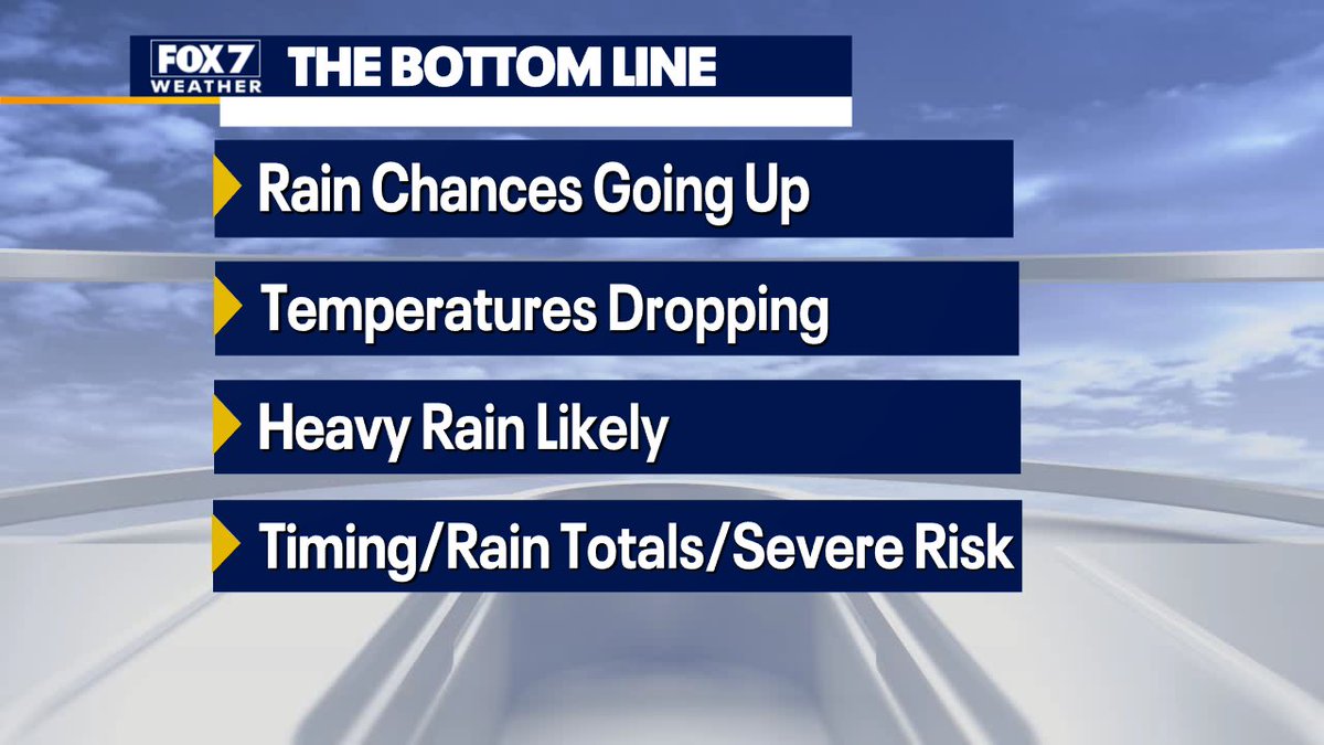 Here's what we're talking about in the FOX 7 Weather Center. 2 more hours to go on Good Day Austin with more local news, weather and traffic.