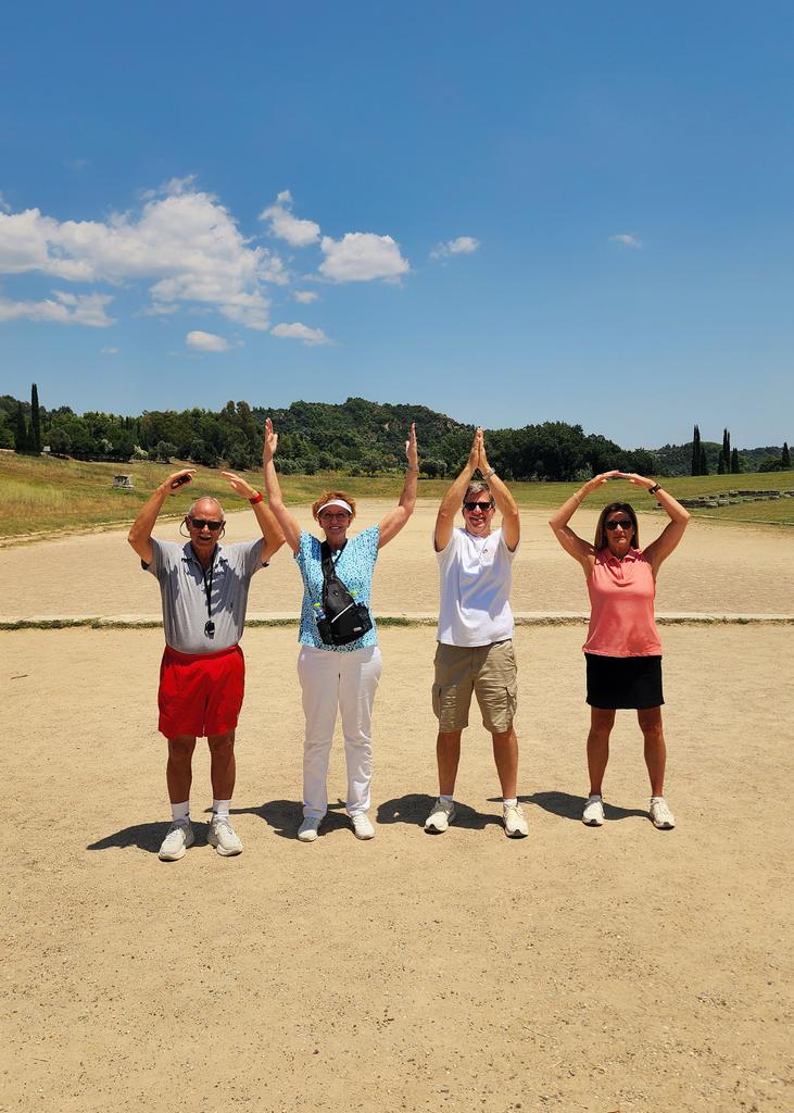 This one is for <a href="/DOMTIBERI/">DOM TIBERI</a>! Your friends at <a href="/DublinTravelP/">Travel Partners in Dublin</a> and the <a href="/BuckeyeCruise/">BuckeyeCruise</a> are exploring the Mediterranean this week and are sending back this O-H-I-O to you from the Ancient Stadium at Olympia! 

Go Bucks! Best Cancer!