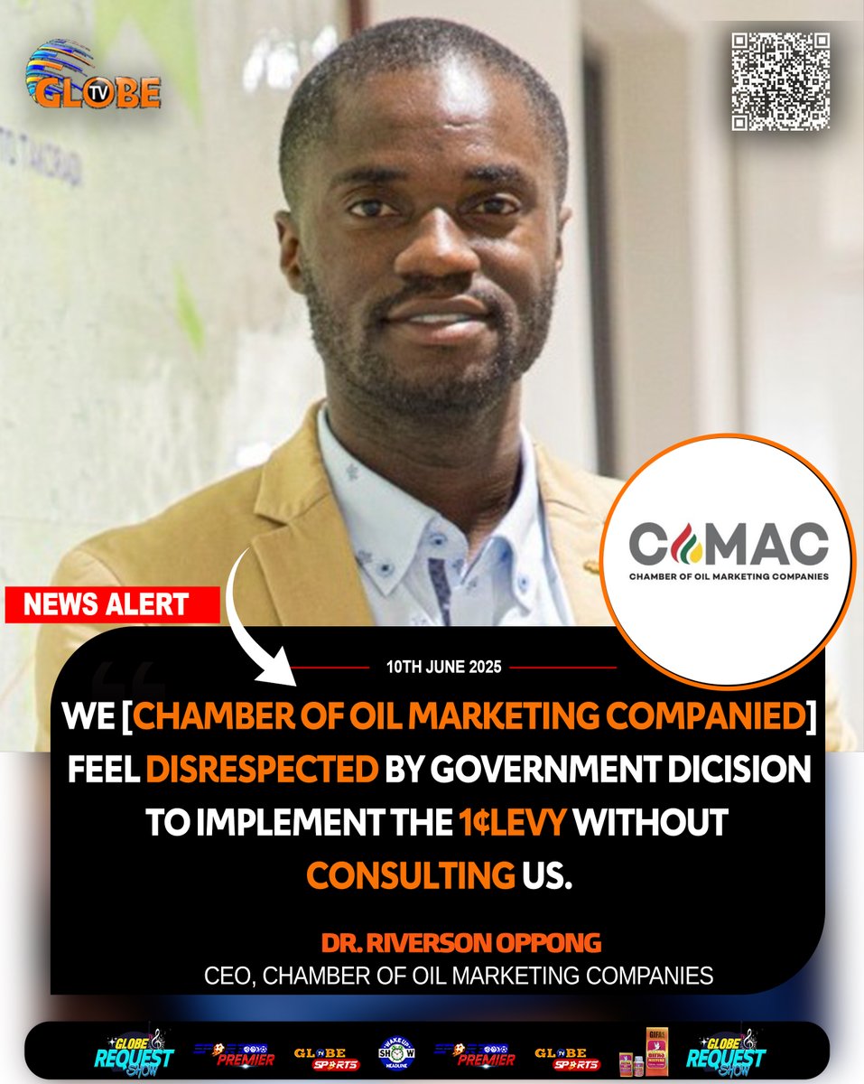 Chamber of Oil Marketing Companies feels disrespected... - Dr. Riverson Oppong (CEO, Chamber of Oil Marketing Companies)