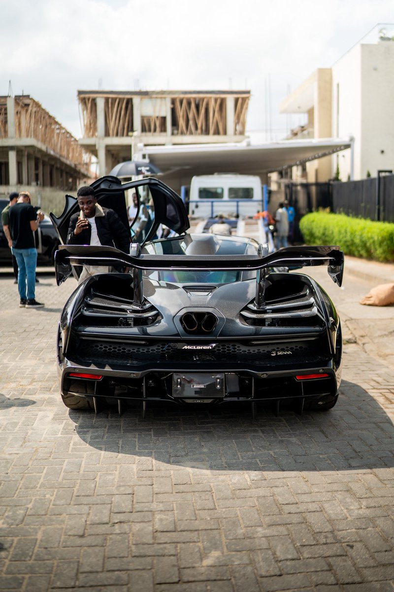 _sanjom's tweet photo. Burna Boy’s new McLaren Senna 
1/15 fully exposed carbon https://t.co/HfkyArERpB