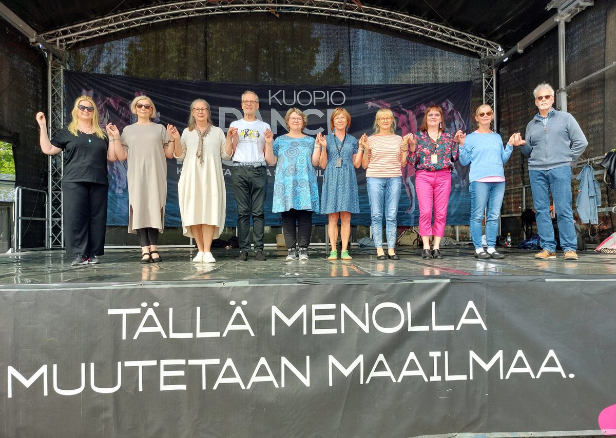 Minna Halme (@mihalme) on Twitter photo Huomenna 10.6. Kreikan ystävät Kuopio esiintyy Kuopio Tanssii ja Soi <a href="/SavoniaAMK/">SavoniaAMK</a> torilavalla klo 16. Huomenna 10.6. Kreikan ystävät Kuopio esiintyy Kuopio Tanssii ja Soi <a href="/SavoniaAMK/">SavoniaAMK</a> torilavalla klo 16.