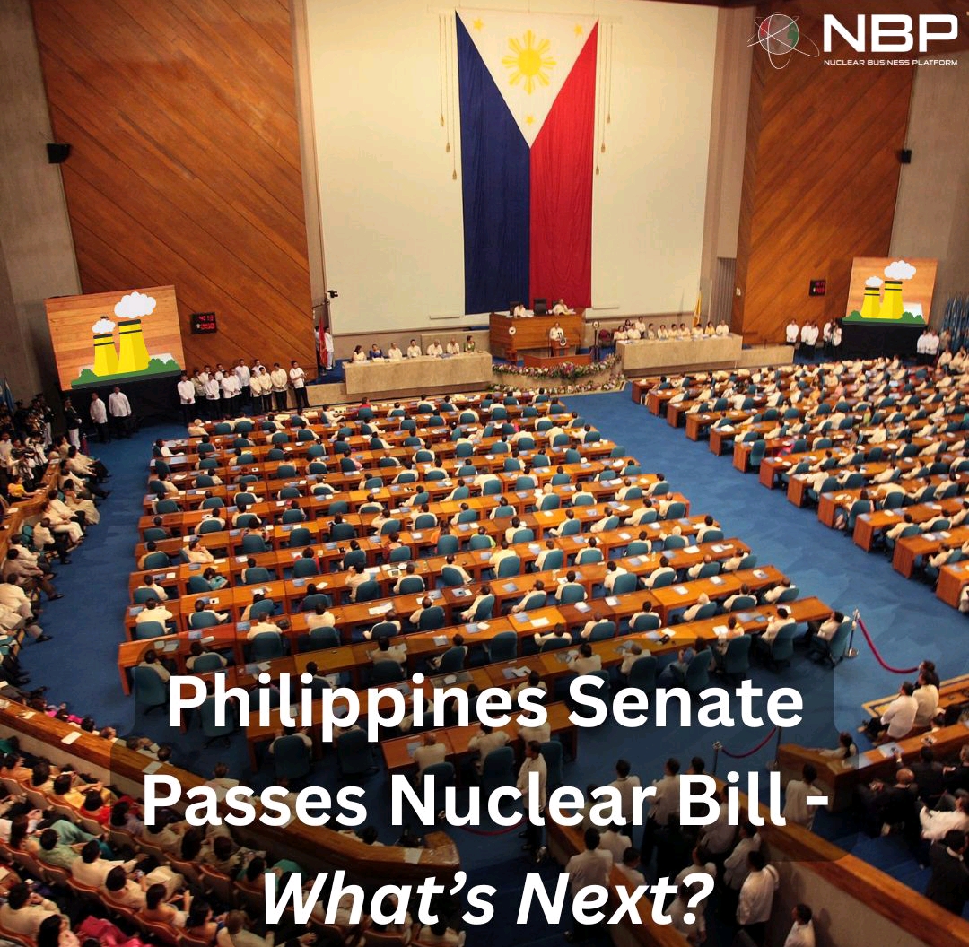 The 🇵🇭 #Philippines has passed Senate Bill 2899, establishing a legal framework for safe #nuclear energy use and creating the Philippine Atomic Energy Regulatory Authority. This milestone supports the country’s goal of 1.2 GW nuclear capacity by 2032. 🔗 Read more about the next