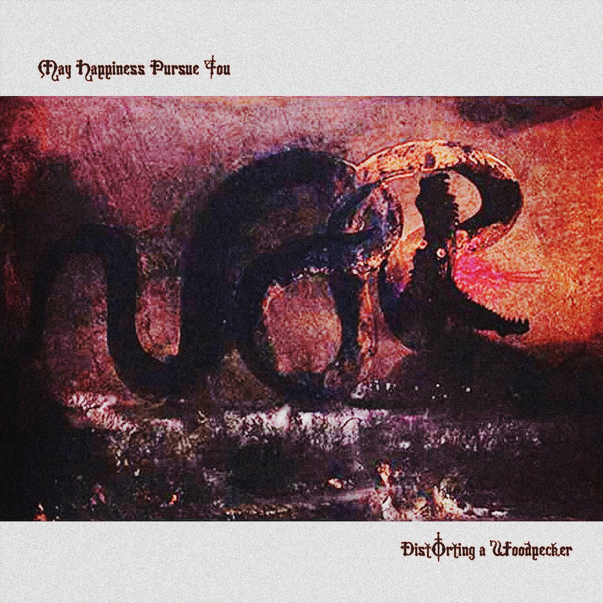 BCE #1150: Distorting a Woodpecker - May Happiness Pursue You 

Fever dream noise, at times queasy and at others bordering on the beautiful. And in the midst a respite of freely-played guitar speculation to quiet the dyspeptic feel.

basementcorner.bandcamp.com/album/may-happ…