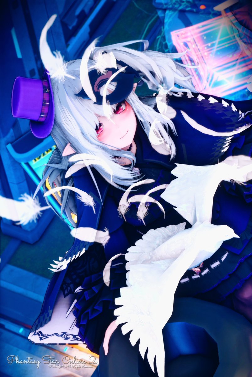 #メンテの日じゃないけどssを貼る 
#メンテの日なのでssを貼る #PSO2NGS_SS 
#テレサ・ナイトメア 
ぼつ差分🕊