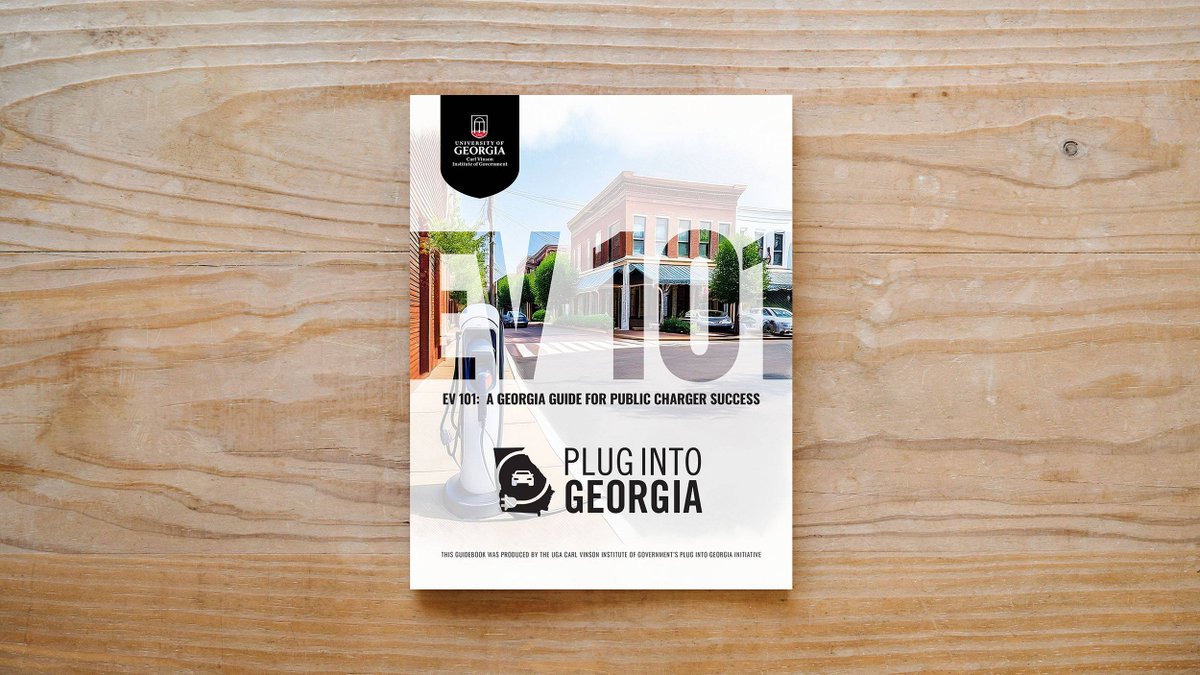UGA Vinson Institute (@cviog_uga) on Twitter photo Our guidebook, EV 101: A Georgia Guide for Public Charger Success, provides local governments a best practices guide for public EV charging, including a case study, infrastructure basics and step-by-step planning guide.
It's available here: cviog.uga.edu/_resources/doc… Our guidebook, EV 101: A Georgia Guide for Public Charger Success, provides local governments a best practices guide for public EV charging, including a case study, infrastructure basics and step-by-step planning guide.
It's available here: cviog.uga.edu/_resources/doc…