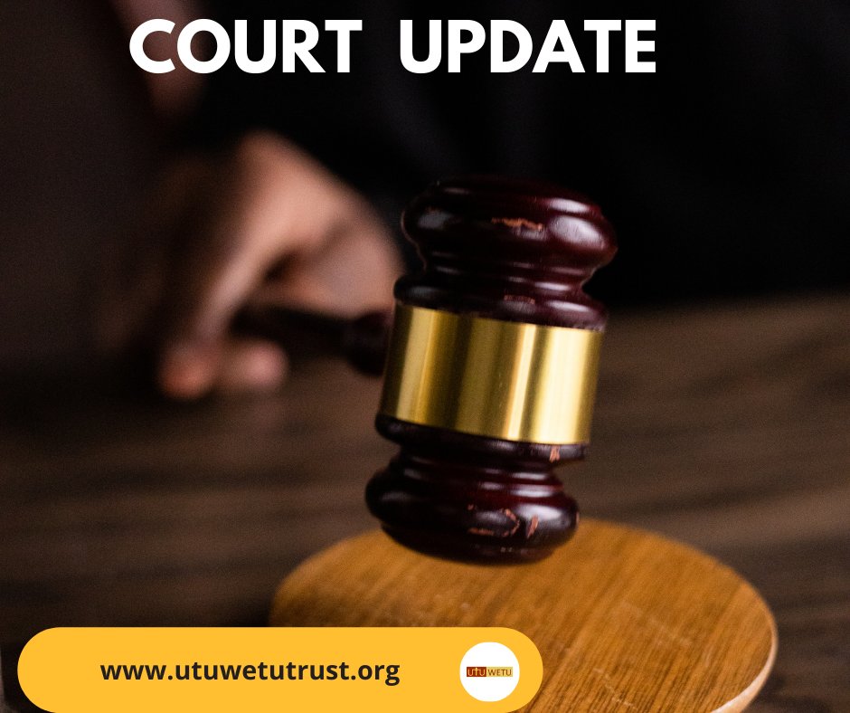 Update: High Court Judge Justice Margaret Muigai is to rule on June 16, 2025, whether the police officers charged with the killing of Baby Pendo will be granted cash bail