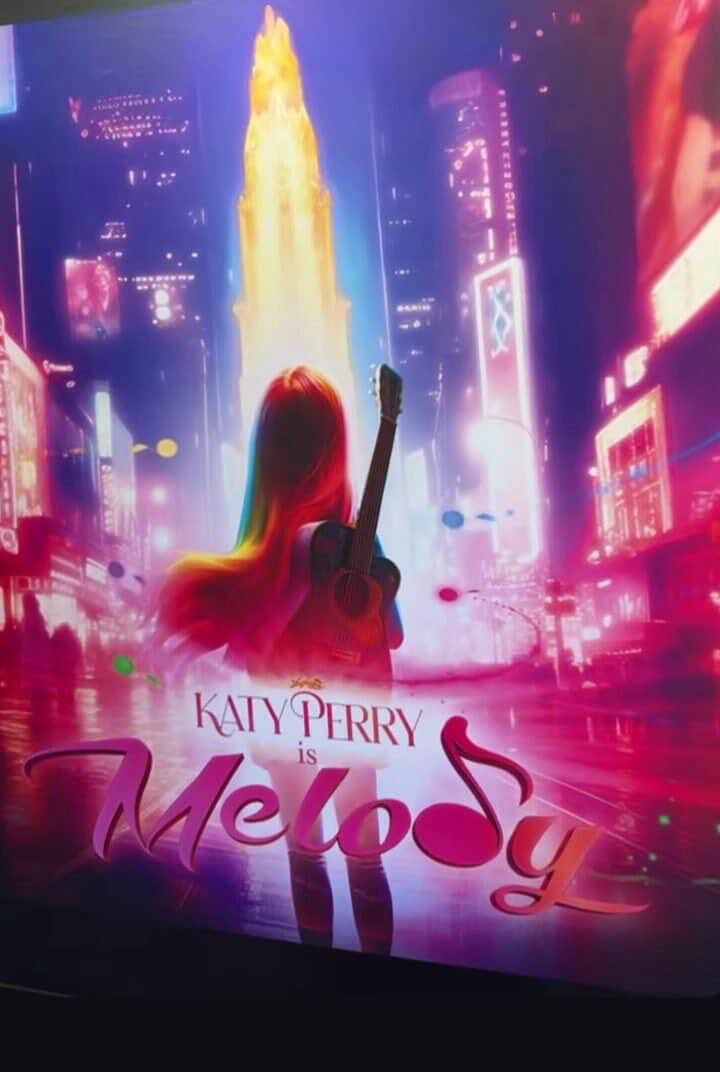 katyperryitalia's tweet photo. Finalmente arriverà "Melody", il film d'animazione di Jeremy Zag con Katy. La prima è stata anticipata al Festival di Annecy.

Il film parla di una cantante insicura e onesta di nome Melody che dovrà superare i piani malvagi di Rose Stellar, una "regina del pop" molto gelosa, mentre insegue il suo sogno di diventare famosa.