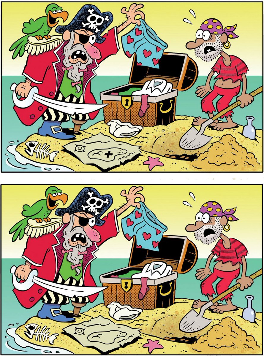 Spot six differences between these panels! Reply "got it" and share once you find all six.