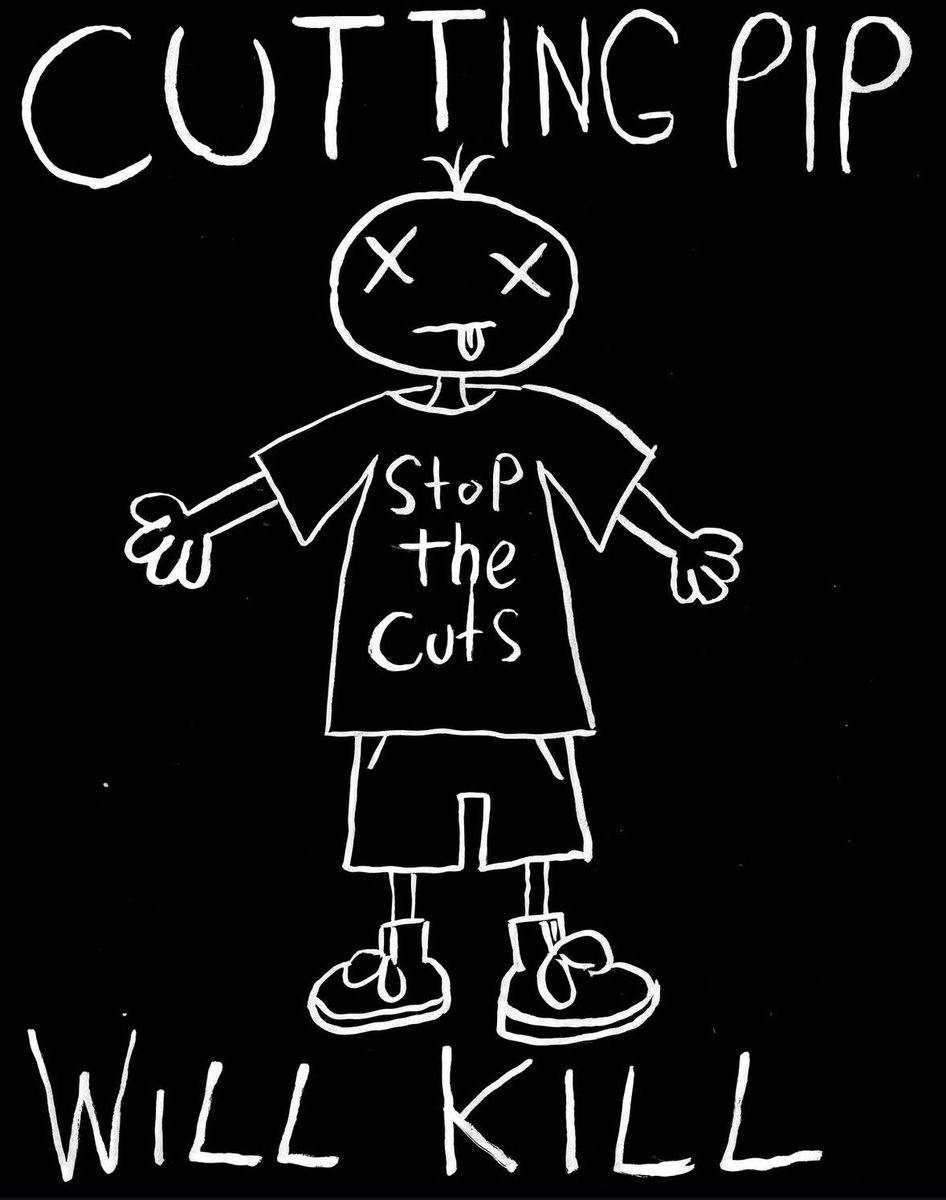 By Chris Hoggins: 

ALT: a graphic with a black background. In white text: “cutting PIP will kill.” A stick man is drawn, who is wearing a t-shirt that says “stop the cuts.”  

<a href="/fight4lifecouk/">fight4life</a> #fight4life #TakingThePIP #stopthecuts #WelfareNotWarfare
