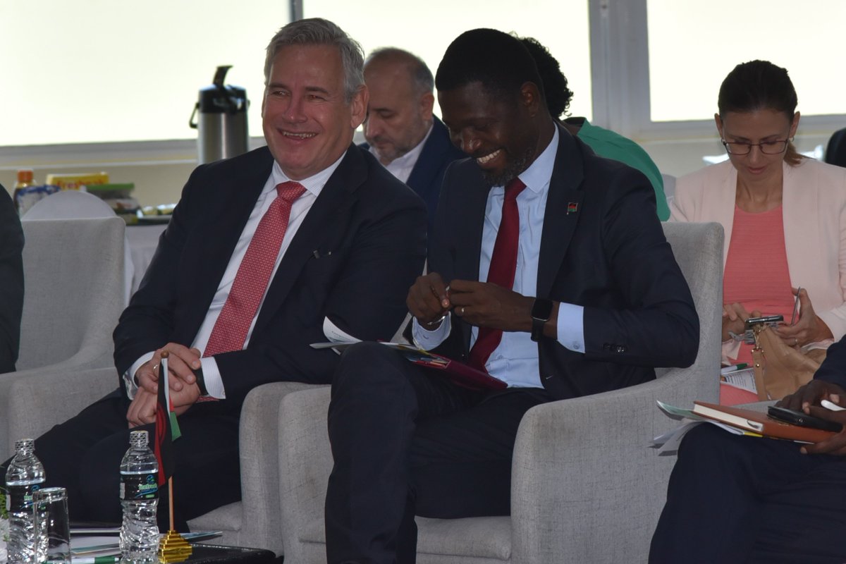 Delighted to launch together with Hon. Chomanika, Minister of Natural Resources, Ulimi ndi Chilengedwe Mmalawi-UCHI, a flagship initiative designed to provide a comprehensive response to a broad spectrum of Malawi’s challenges like land degradation &amp; food &amp; nutrition insecurity.