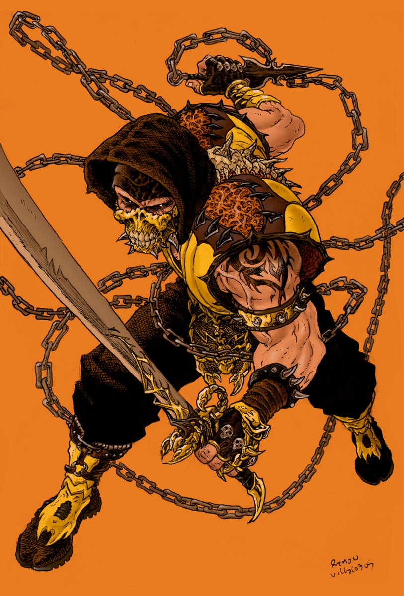 RamonVillalobos's tweet image. Scorpion