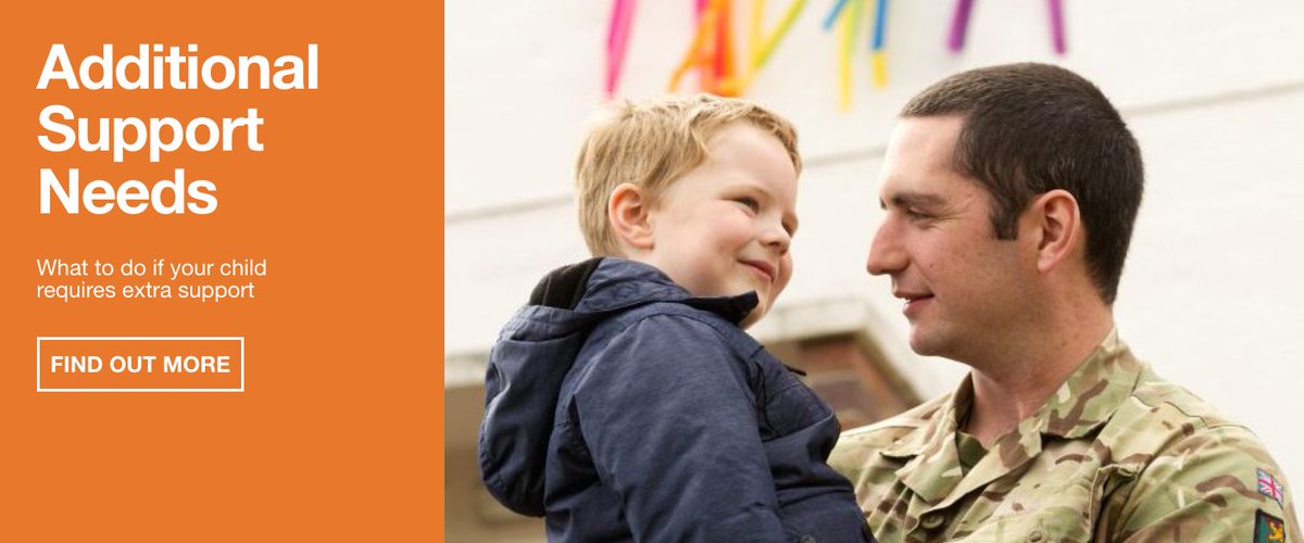 What to do if your child requires extra support?

All children and young people are different and to enable them to reach their full potential, some will need additional support. 

⭐ Read our ASN guidance: forceschildrenseducation.org.uk/families/addit…