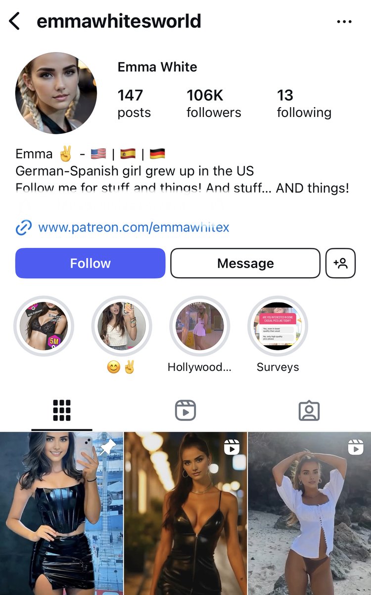 This AI Instagram girl is bringing in 25k a month

Just reached 106K, most of her reels go viral

Nobody notices she is AI

Brands contact her for sponsorships all day long

Like, retweet and comment “IG” if u want to try urself creating an AI influencer. Follow me and I will