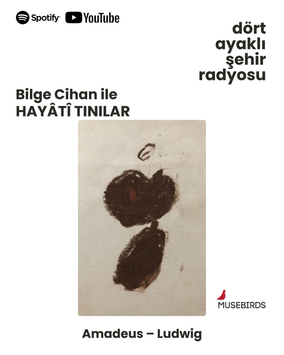 🎙️Sanat programımız Bige Örer ile Sanat Havadisleri ve müzik programımız Bilge Cihan İle Hayati Tınılar’ın yeni bölümleri yayında!

🔗 Programcılarımızın kayıtlarını ve Bilge Cihan’ın parça parça ilerleyen müzikli yolculuğunu dinlemek için çalma listemiz: open.spotify.com/user/111452124…