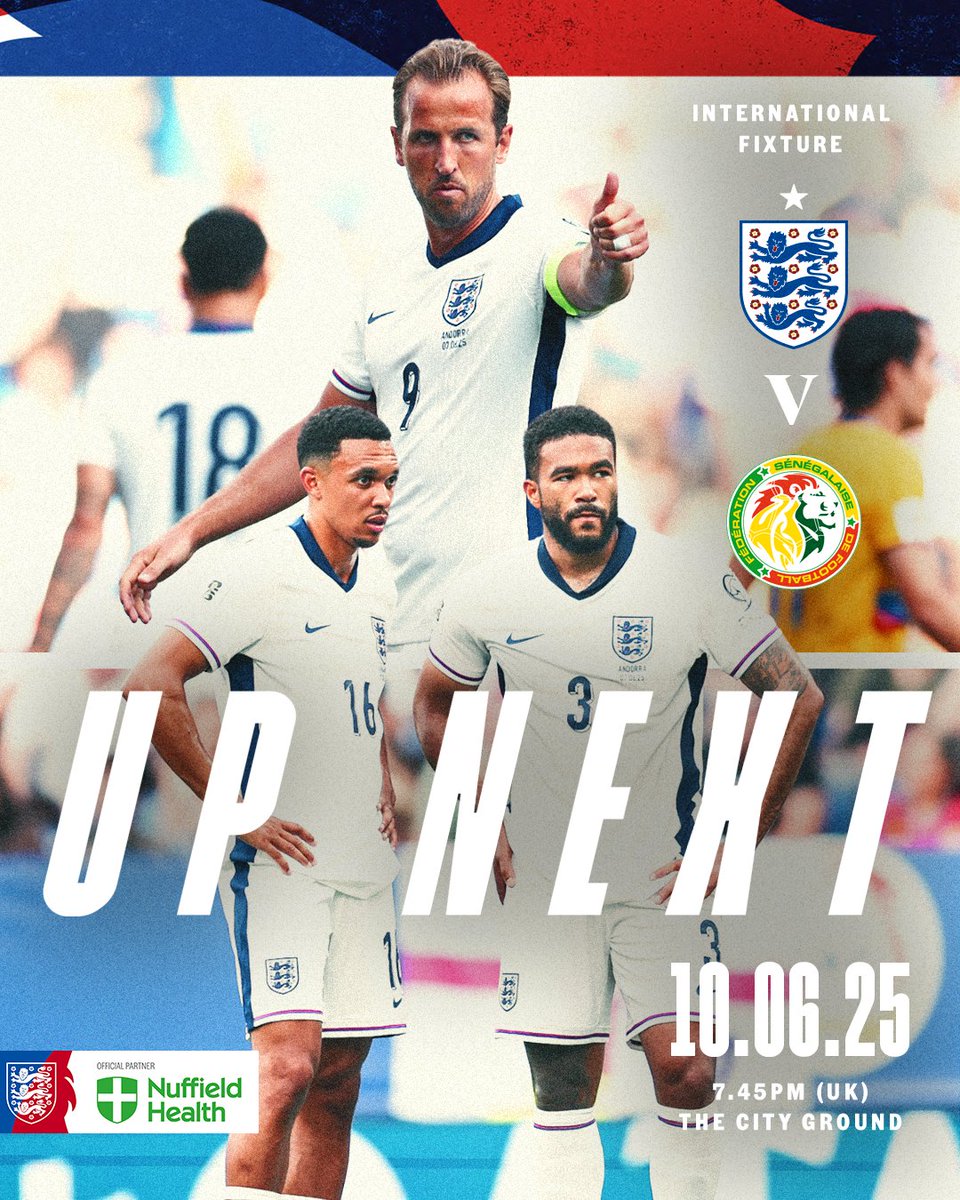 manunited_2025 (@manfanpage2023) on Twitter photo Let's go England ❤️⚽️🏴
<a href="/England/">England</a> <a href="/GaindeYi/">Equipe du Sénégal</a> <a href="/ReeceJames/">Reece James</a> <a href="/NuffieldHealth/">Nuffield Health</a> <a href="/HKane/">Harry Kane</a> <a href="/TrentAA/">Trent Alexander-Arnold</a>
#LetsGoAgainEngland #England #EnglandFootall #ThreeLions #Senegal #Nottingham #TheCityGround #ThomasTuchel #German #Viral2025 #Viral #fypシ #fypシ゚viral #fyptwitter #FootballViral #FollowMe Let's go England ❤️⚽️🏴
<a href="/England/">England</a> <a href="/GaindeYi/">Equipe du Sénégal</a> <a href="/ReeceJames/">Reece James</a> <a href="/NuffieldHealth/">Nuffield Health</a> <a href="/HKane/">Harry Kane</a> <a href="/TrentAA/">Trent Alexander-Arnold</a>
#LetsGoAgainEngland #England #EnglandFootall #ThreeLions #Senegal #Nottingham #TheCityGround #ThomasTuchel #German #Viral2025 #Viral #fypシ #fypシ゚viral #fyptwitter #FootballViral #FollowMe