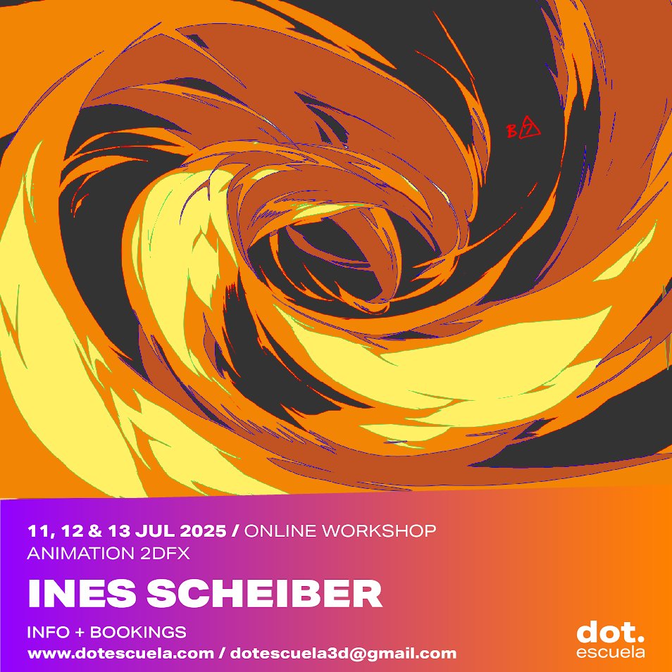 I'll be holding a 2D FX workshop, Friday to Sunday 11-12-13 July!

Come join my army as we practice the art of chaos and destruction, master the elements, and march on to CONQUER THE W-
wonderful world of 2D FX animation of course🌈✨