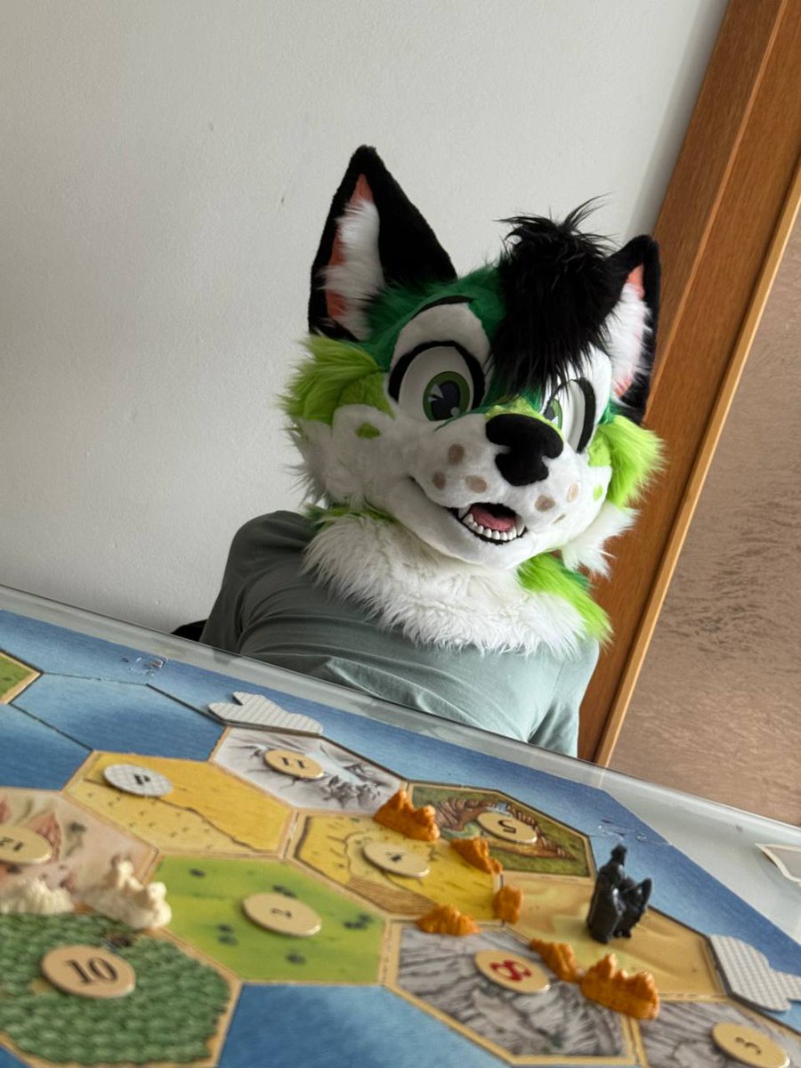 🦊 Kettu^v^ 🦊 (@kettufloof) on Twitter photo Playing Settlers of Catan with <a href="/Snowquies/">Snuke</a> <a href="/TempoFur/">Tempo 🔜 EF</a> <a href="/AltairScorpius/">Altair Scorpius 🔜 Gear 'n Dance, EF</a> and I think I am getting ripped off!
#fursuiter #furry #furryfandom Playing Settlers of Catan with <a href="/Snowquies/">Snuke</a> <a href="/TempoFur/">Tempo 🔜 EF</a> <a href="/AltairScorpius/">Altair Scorpius 🔜 Gear 'n Dance, EF</a> and I think I am getting ripped off!
#fursuiter #furry #furryfandom