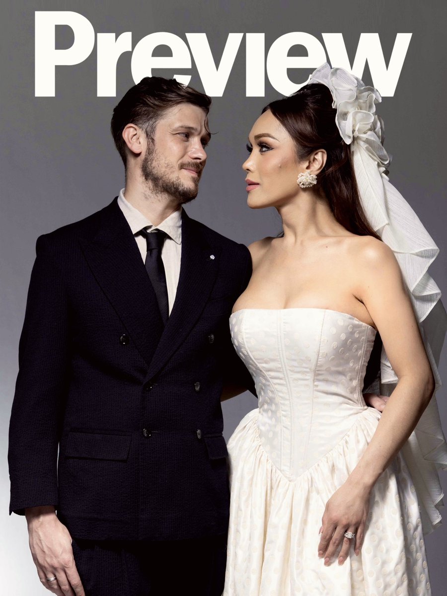 Love is love, and love deserves the law. 🌈 🤵🏼👰🏻‍♀️ My third Pride month cover with Preview is very special because this time, I share it with my husband Luke. 

We are legally married in the UK, yet in my own country, we are still seen as strangers. That’s the heartbreaking truth