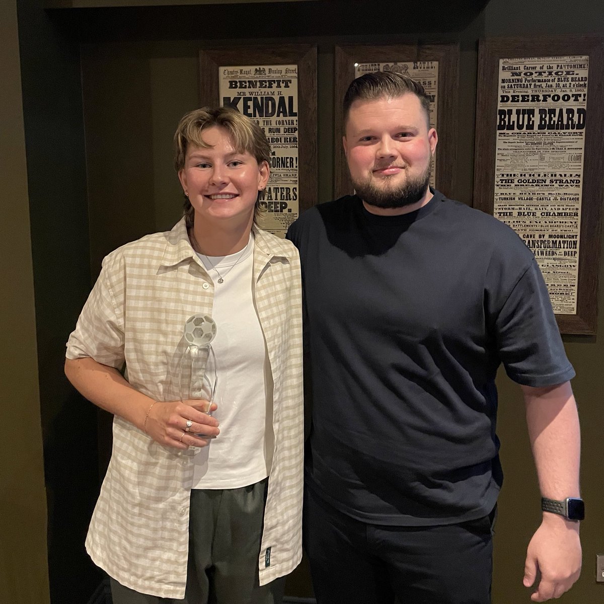 On Saturday we held our annual Awards Night🏆

First Up…

Captain Jude Connolly took home our Players Player Award as voted by the squad.

So well deserved Jude👏