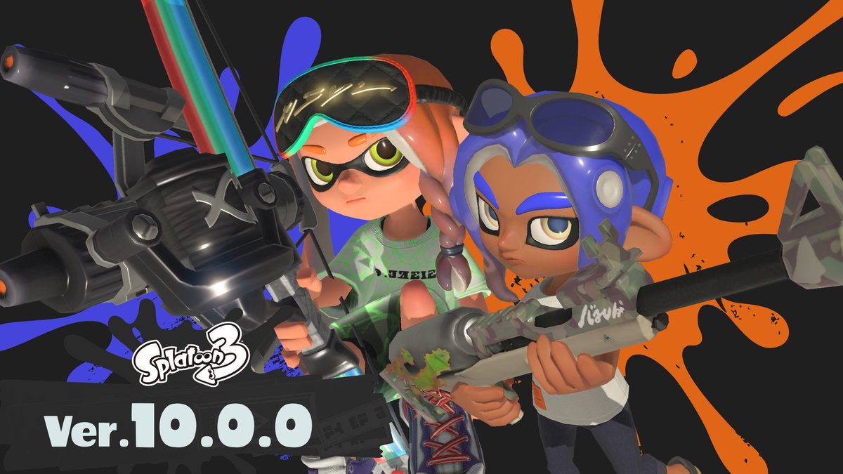 SplatoonITA's tweet image. Inoltre, un nuovo aggiornamento per Splatoon 3 verrà rilasciato DOPODOMANI (12 giugno) con tanti nuovi cambiamenti!
Include un miglioramento alle prestazioni giocando da Nintendo Switch 2, nuovi set acquistabili all'antica armeria e tanto altro ancora!