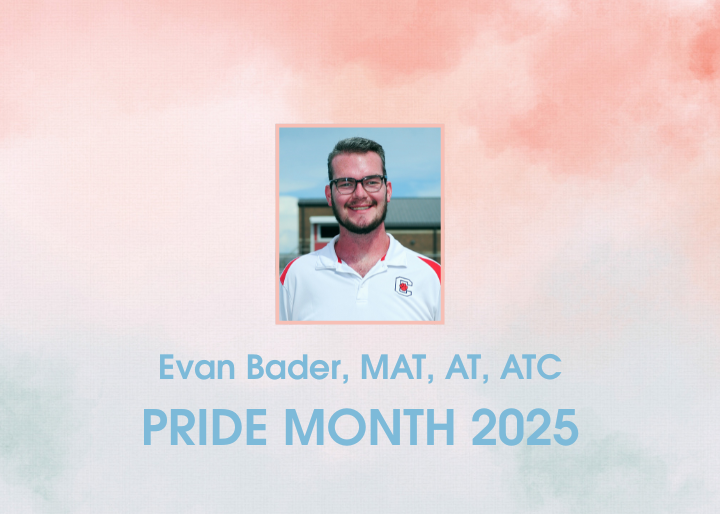 In honor of Pride Month, throughout June, NATA Now is highlighting members of the NATA LGBTQ+ Advisory Committee and their impact on the profession. In a recent post, NATA LGBTQ+ Advisory Committee District Four Rep. Evan Bader, MAT, AT, ATC, sheds some light on his pursuit of