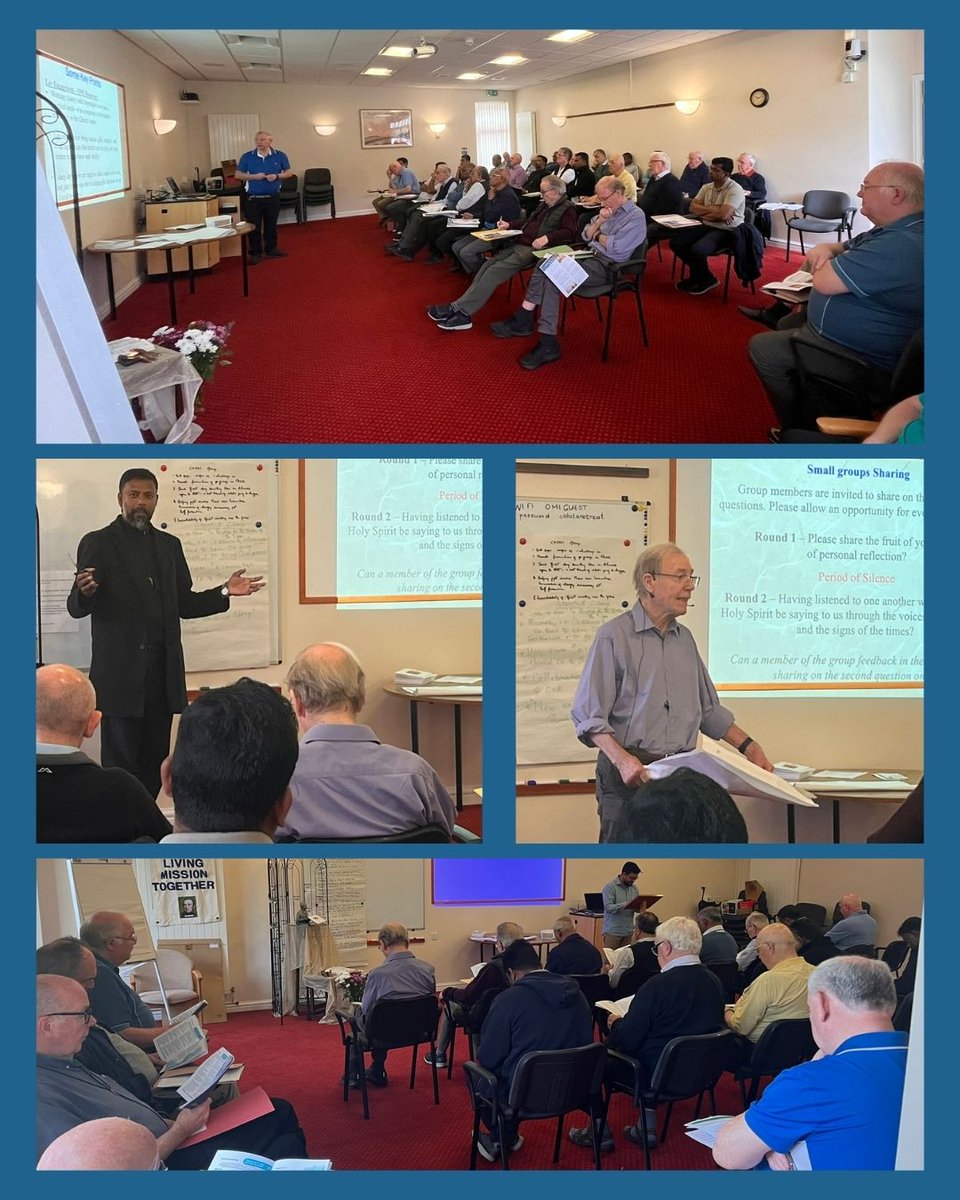 Our Annual Oblate Assembly,for Oblates from across England, Ireland, Scotland, Wales and Denmark, is underway at Wistaston Hall Oblate Retreat Centre.
As they gather to discuss the year ahead, we keep them in our prayers.  <a href="/OMIWORLD/">OMIWORLD</a>