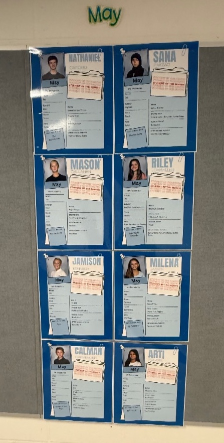 Kudos to the May Students of the Month at South Park Middle School! Great job, #Eagles! #SPSoars