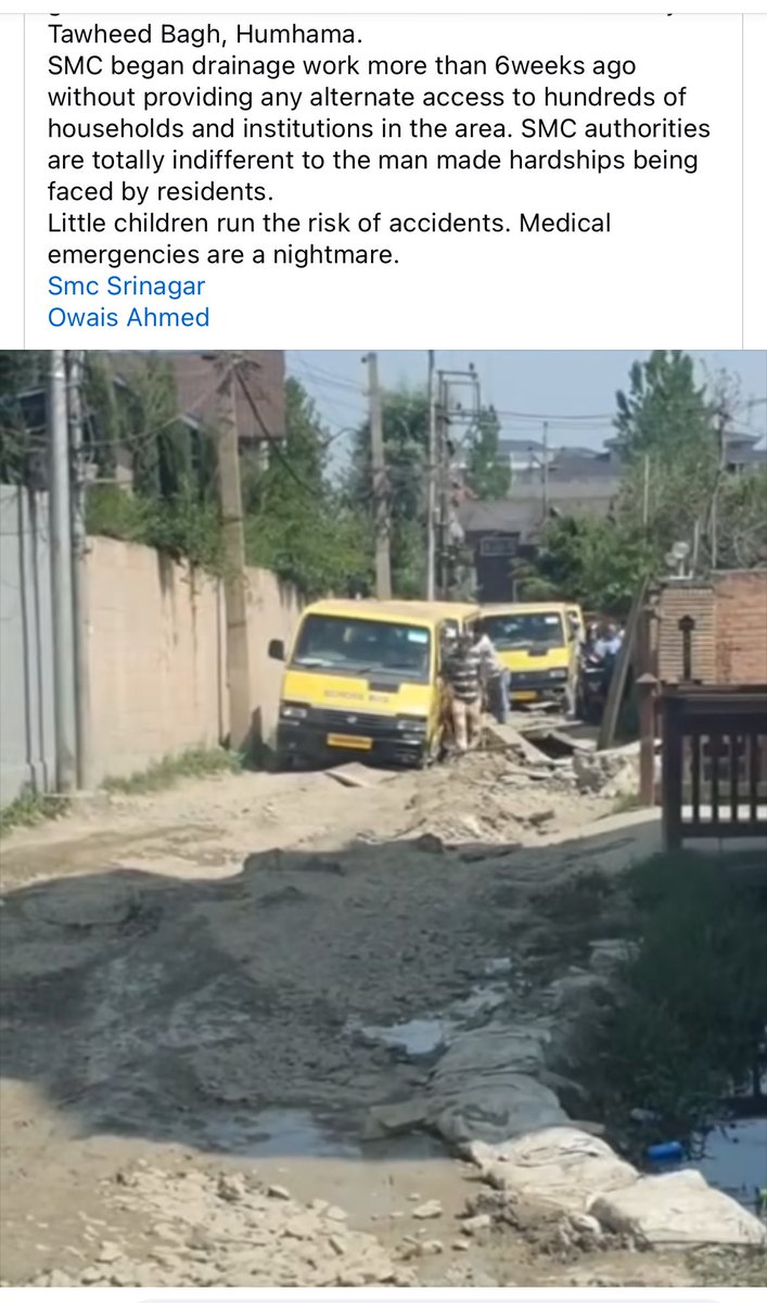 Naeem Akhtar (@shangpal) on Twitter photo This is a lane used by thousands of people in the ‘posh’ airport area. Request your intervention <a href="/OfficeOfLGJandK/">Office of LG J&K</a> <a href="/OmarAbdullah/">Omar Abdullah</a> <a href="/owais_ias/">Owais Ahmed</a> This is a lane used by thousands of people in the ‘posh’ airport area. Request your intervention <a href="/OfficeOfLGJandK/">Office of LG J&K</a> <a href="/OmarAbdullah/">Omar Abdullah</a> <a href="/owais_ias/">Owais Ahmed</a>