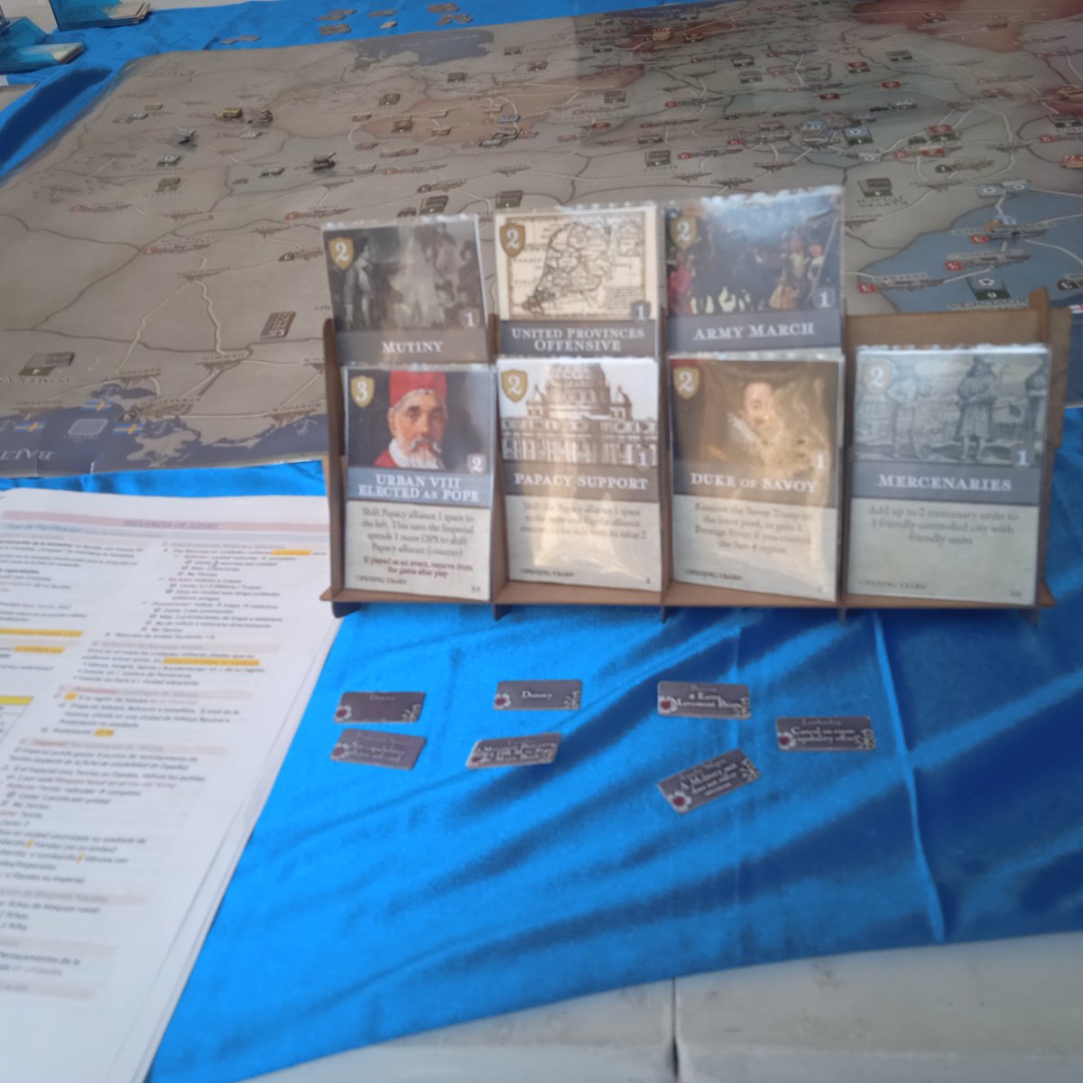 Daniel Hernández (@hndezdaniel) on Twitter photo 'El Colapso' sigue testeo y ajustes en las geniales jornadas de #wargames 'Vassal Forever 2025' gracias a la gente se interesa por su desarrollo y ayuda. Mapa, niebla de guerra y mucho más, todo ajustado históricamente con genial arte de <a href="/CiotogC/">Ciotóg Creative 🇮🇪🇺🇦🏴</a>. Abro hilo de #VassalForever2025 'El Colapso' sigue testeo y ajustes en las geniales jornadas de #wargames 'Vassal Forever 2025' gracias a la gente se interesa por su desarrollo y ayuda. Mapa, niebla de guerra y mucho más, todo ajustado históricamente con genial arte de <a href="/CiotogC/">Ciotóg Creative 🇮🇪🇺🇦🏴</a>. Abro hilo de #VassalForever2025