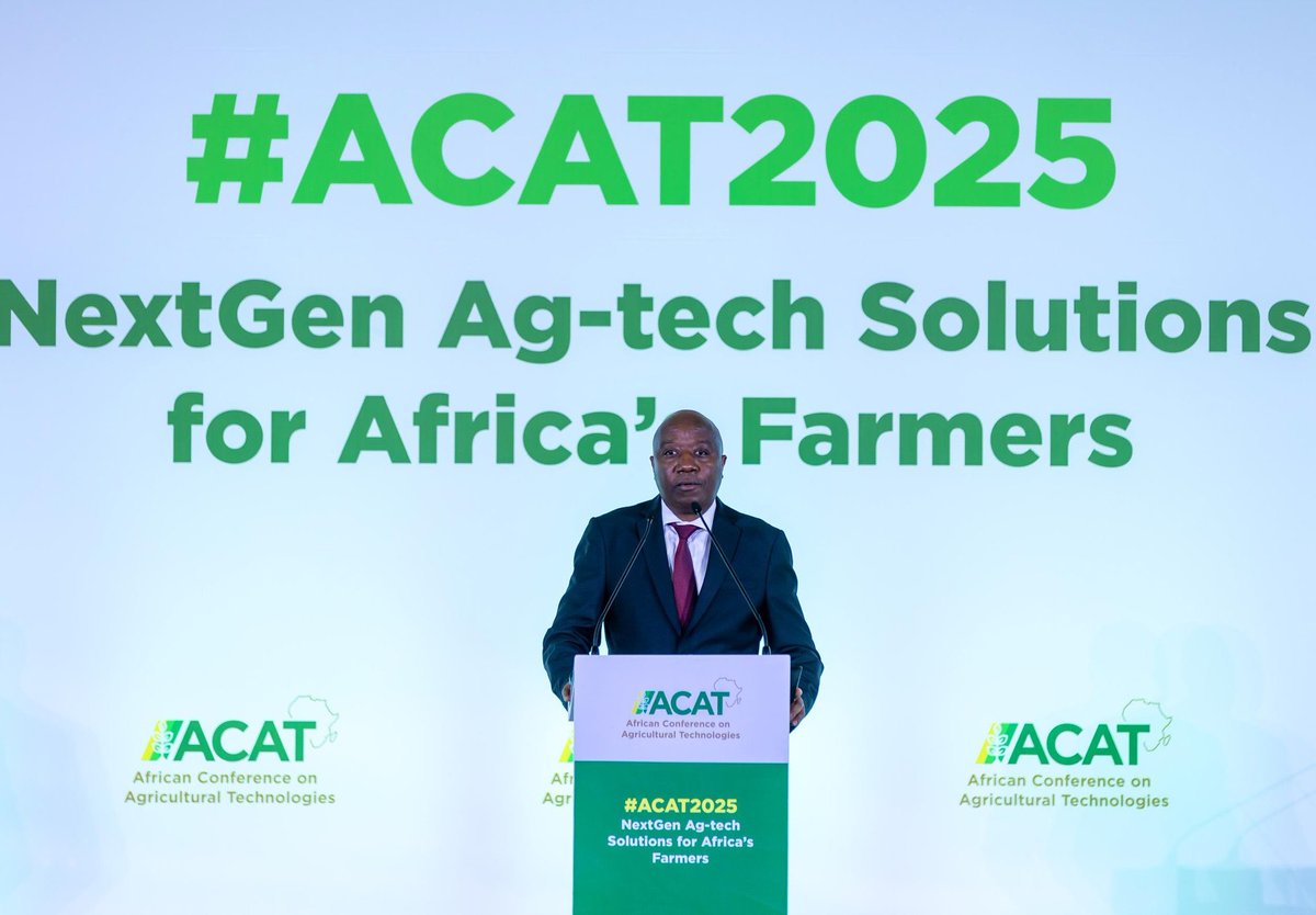 “Let us remember that technology is not just about tools it is about people. It empowers farmers, regardless of their age, to make informed decisions and improve their livelihoods.” Hon. Prime Minister Dr. Ngirente Edouard

#ACAT2025 #NextGenAgTech