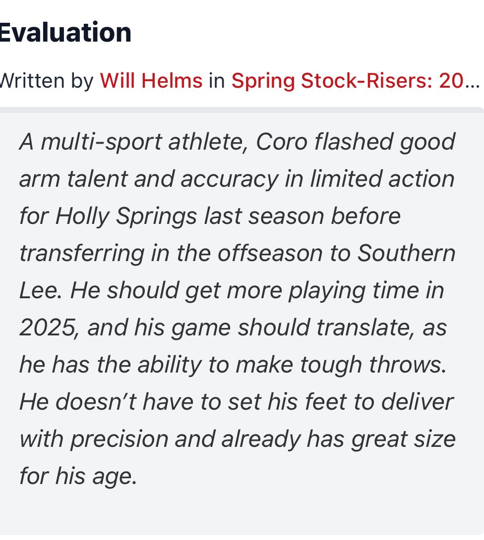 Thank you <a href="/PrepRedzone/">Prep Redzone 🏈</a> <a href="/PrepRedzoneNext/">Prep Redzone 𝙉𝙀𝙓𝙏 🏈</a> 

<a href="/TheSniperSchool/">Ray Isaac</a> <a href="/QBHitList/">QBHitList.com</a> <a href="/CoachBlanksSLFB/">Coach Fred Blanks</a>