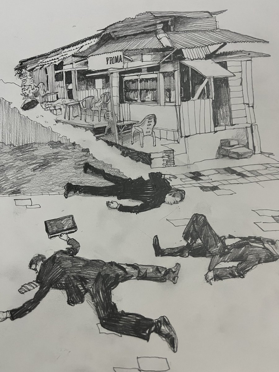 Really trying to resist sharing work for the new show, but this one is just so juicy I had to bring it… 

Pencil on paper, 2025